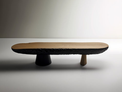NAINOA BASALT BENCH L60" x D18" x H17"
