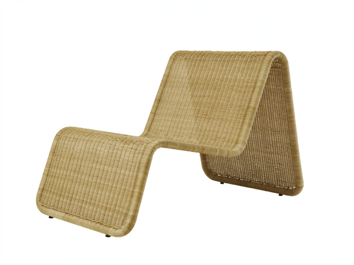 GUBI P3 LOUNGE CHAIR / OUTDOOR L41.3" x W24.8" x H15.6" x SH11.6"