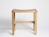 Load image into Gallery viewer, MICHAËL VERHEYDEN KRUK STOOL / OAK L8” x W9.75” x H17 **
