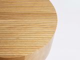 Load image into Gallery viewer, GUILLAUME SASSEVILLE WHITE OAK INGREDIENT TABLE /  LARGE Ø20” x H18.5&quot;
