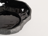 Load image into Gallery viewer, 1882 Ltd MAX LAMB CROCKERY FLAT BOWL / BLACK BASALT Ø10&quot; X H2.3&quot;
