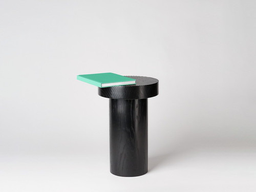 GUILLAUME SASSEVILLE BLACK INGREDIENT TABLE / SMALL Ø12” x H17.5"