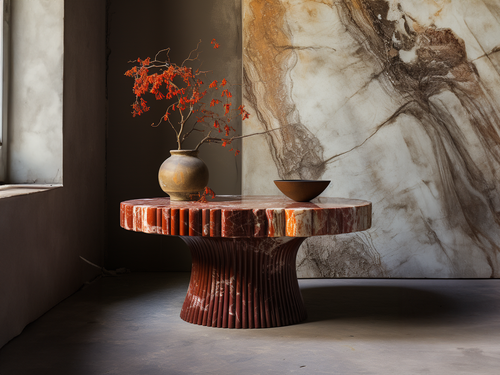 NAINOA CARMINE TABLE L22" x D20" x H22"
