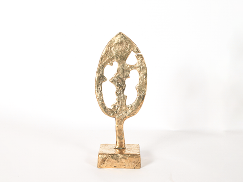 HERMA DE WIT SMALL ABSTRACT 03 BRONZE H16" x W6.3" x D4.2" **
