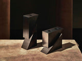 Load image into Gallery viewer, APPARATUS CANDLE BLOCKS / BLACK W3.25” x H5.5”
