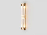 Load image into Gallery viewer, ARTICOLO LOOPI DOUBLE WALL SCONCE H24&quot; x W3.37&quot;
