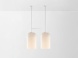Load image into Gallery viewer, ARTICOLO LUMI EXTRA LARGE DOUBLE PENDANT H56.6&quot; x Ø11.8&quot;
