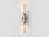 Load image into Gallery viewer, ARTICOLO SCANDAL SHORT SCONCE H30&quot; x Ø2.76&quot;
