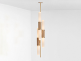 Load image into Gallery viewer, ARTICOLO SCANDAL STAGGERED PENDANT H60&quot; x Ø7.67&quot;
