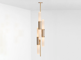 Load image into Gallery viewer, ARTICOLO SCANDAL STAGGERED PENDANT H60&quot; x Ø7.67&quot;
