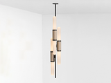 Load image into Gallery viewer, ARTICOLO SCANDAL STAGGERED PENDANT H60&quot; x Ø7.67&quot;
