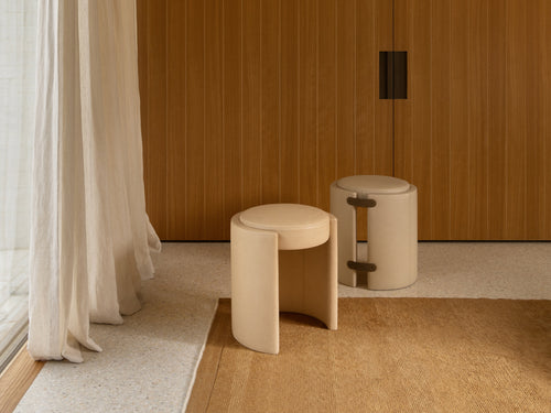 ARTICOLO CUFF STOOL H18.5” x Ø18.1"