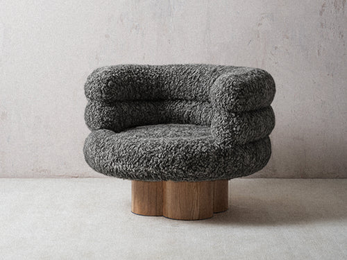 AGNES STUDIO LANA CHAIR W36" x D36" x H29" x SH16"