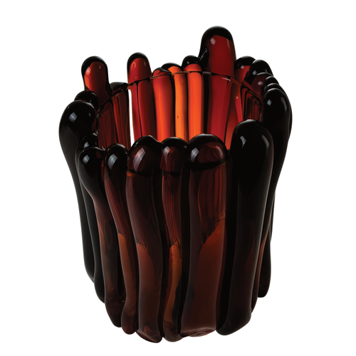 ALEXA LIXFELD ANTHO VASE / AMBER 0524 W11" x D11" x H13.4"