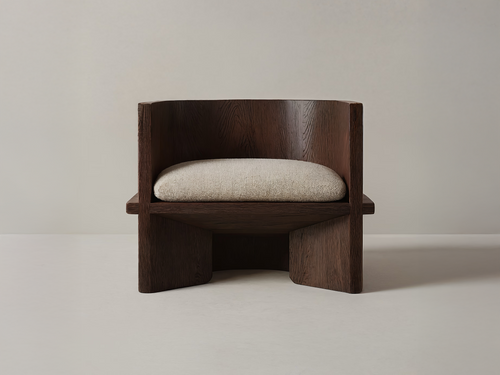 GALERIE NAINOA ANDO CHAIR 01 W29.5" x D22.5" x H29.5" x SH17.75"