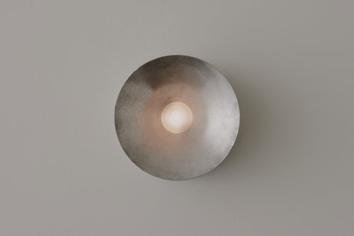 VOLKER HAUG STUDIO ANTON ALUMINUM SCONCE Ø7" x D3.9"