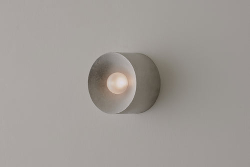 VOLKER HAUG STUDIO ANTON ALUMINUM SCONCE / MINI Ø5" x D4"