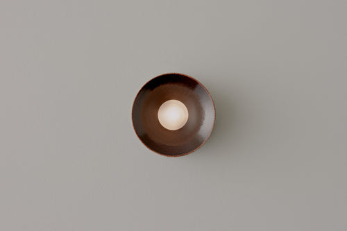 VOLKER HAUG STUDIO ANTON MINI CERAMIC SCONCE Ø5.1" x D3.4"