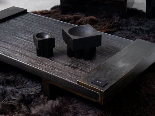 ARNO DECLERCQ COFFEE TABLE 052022 L63" x D31.5" x H11.8"