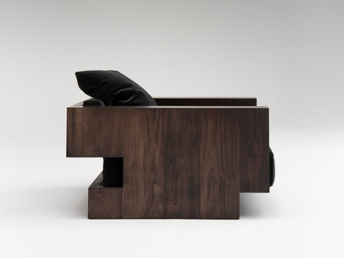 ARNO DECLERCQ FUNDAMENT ARMCHAIR W35.4" x D35.4" x H21.3"