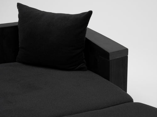 ARNO DECLERCQ FUNDAMENT CHAISE LOUNGE W96.5" x D41.3" x H27.6"