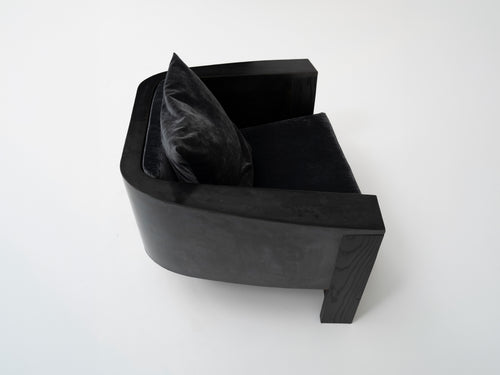 ARNO DECLERCQ FUNDAMENT CLUBCHAIR W39.4" x D33.5" x H26.4"