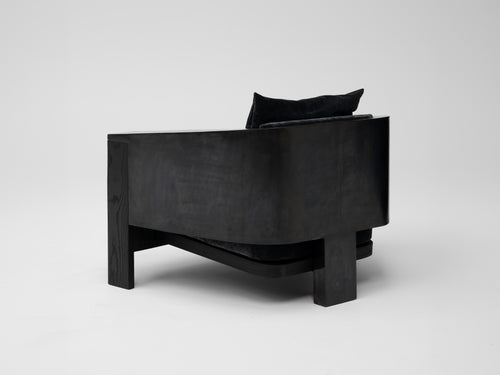 ARNO DECLERCQ FUNDAMENT CLUBCHAIR W39.4" x D33.5" x H26.4"