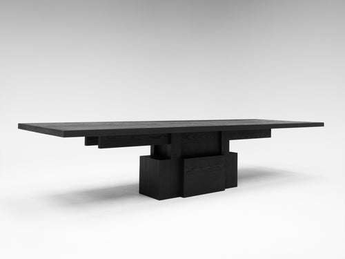ARNO DECLERCQ FUNDAMENT DINING TABLE L137.8" x W45.3" x H29.5"