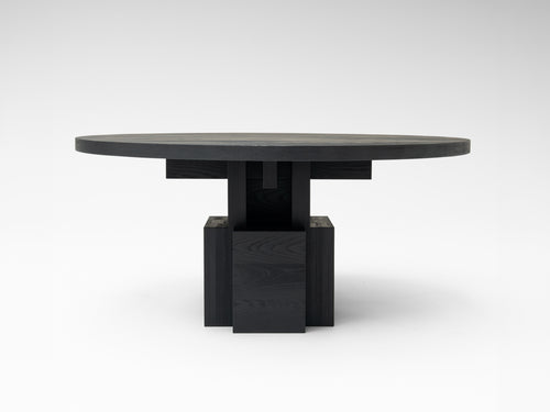 ARNO DECLERCQ FUNDAMENT ROUND DINING TABLE Ø63" x H29.5"