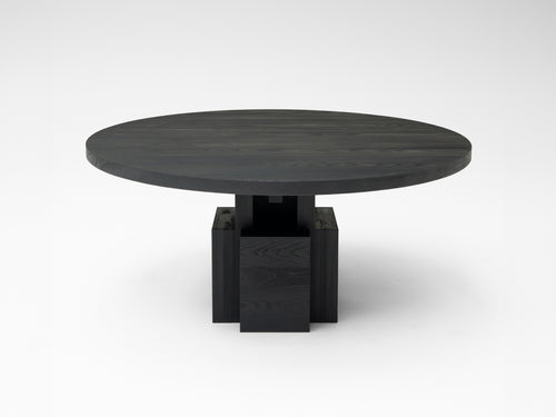 ARNO DECLERCQ FUNDAMENT ROUND DINING TABLE Ø63" x H29.5"