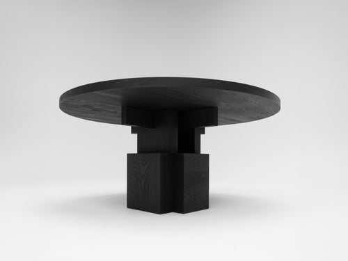 ARNO DECLERCQ FUNDAMENT ROUND DINING TABLE Ø63" x H29.5"