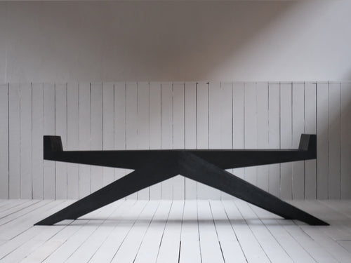 ARNO DECLERCQ V BENCH W70.9" × D15" × 21.7"