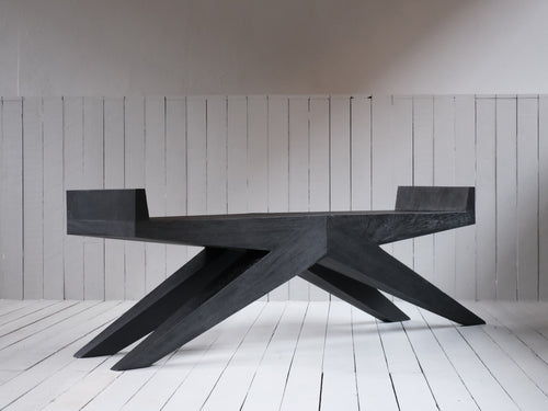 ARNO DECLERCQ V BENCH W70.9" × D15" × 21.7"