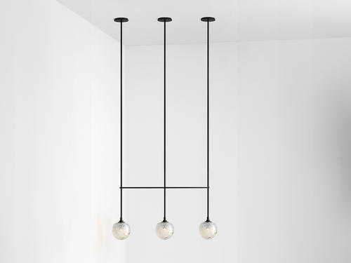 ARTICOLO FIZI BALL TRIPLE PENDANT H53.36”