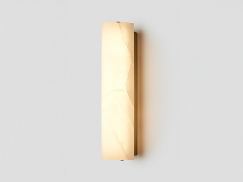 ARTICOLO STUDIOS 12:40 WALL SCONCE / ALABASTER H20" x W4" x D5.5