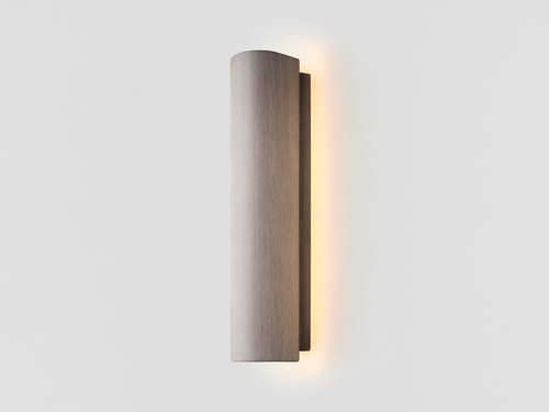 ARTICOLO STUDIOS 12:40 WALL SCONCE / PALE VENEER H20" x W4" x D5.5