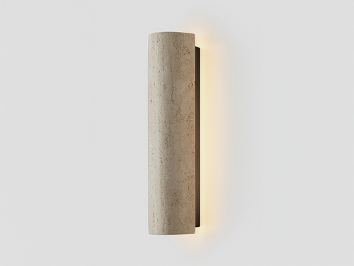 ARTICOLO STUDIOS 12:40 WALL SCONCE / TRAVERTINE H20" x W4" x D5.5