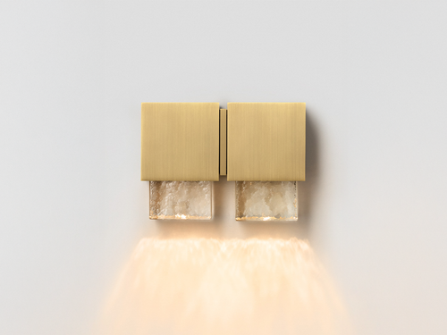 ARTICOLO STUDIOS CUBO WALL SCONCE / DOUBLE W6.2" x D3.2" x H4.4"