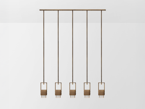 ARTICOLO STUDIOS CUBO SWING PENDANT / FIVE W34.9" x D3" x H8.4"