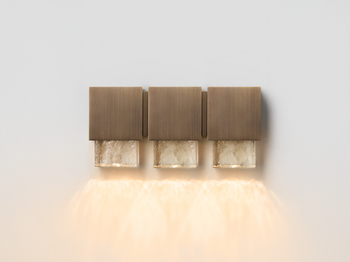 ARTICOLO STUDIOS CUBO WALL SCONCE / TRIPLE W9.4" x D3.2" x H4.4"