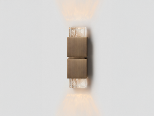 ARTICOLO STUDIOS CUBO UP DOWN WALL SCONCE W2.4" x D3.2" x H9.2"
