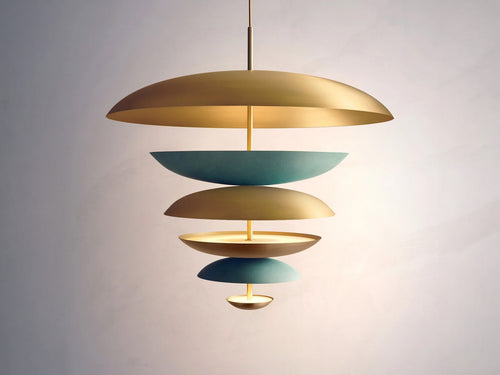 ATELIER001 COSMIC CAROUSEL CHANDELIER / VERDIGRIS