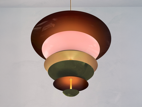 ATELIER001 COSMIC CAROUSEL CHANDELIER / SEPIA