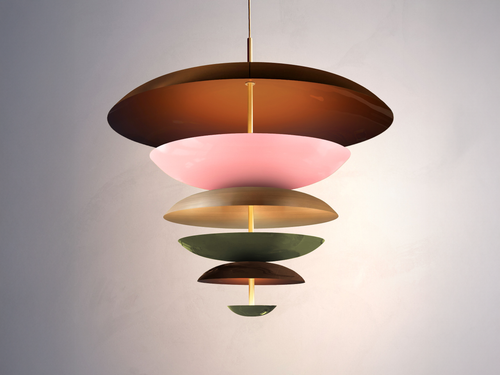 ATELIER001 COSMIC CAROUSEL CHANDELIER / SEPIA