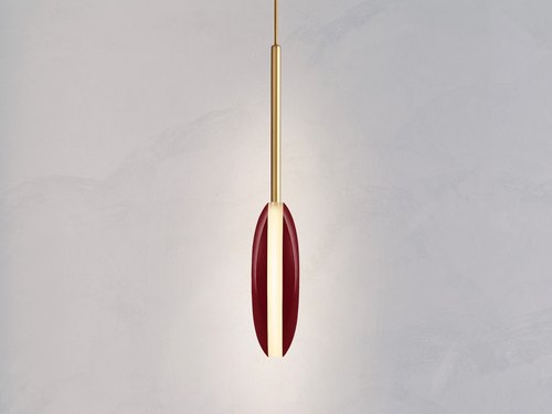 ATELIER001 COMET PENDANT / MAROON