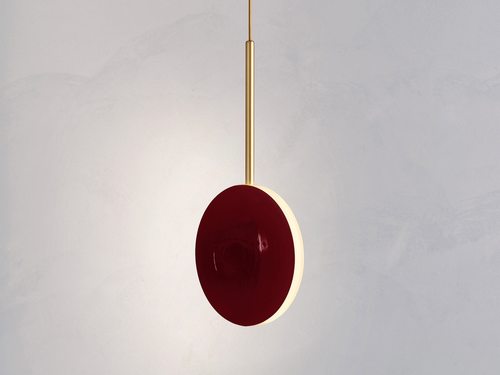 ATELIER001 COMET PENDANT / MAROON