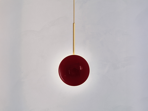 ATELIER001 COMET PENDANT / MAROON