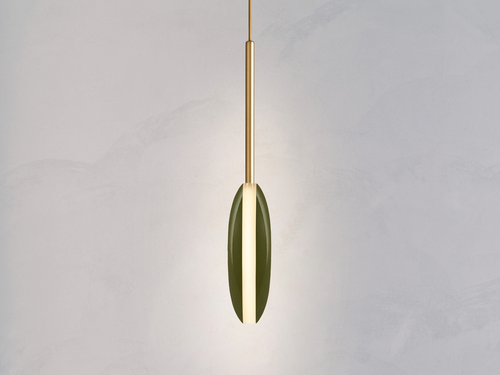 ATELIER001 COMET PENDANT / OLIVE