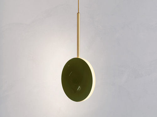 ATELIER001 COMET PENDANT / OLIVE