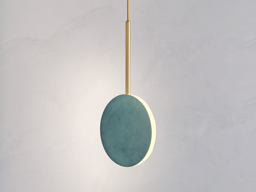 ATELIER001 COMET PENDANT / VERDIGRIS